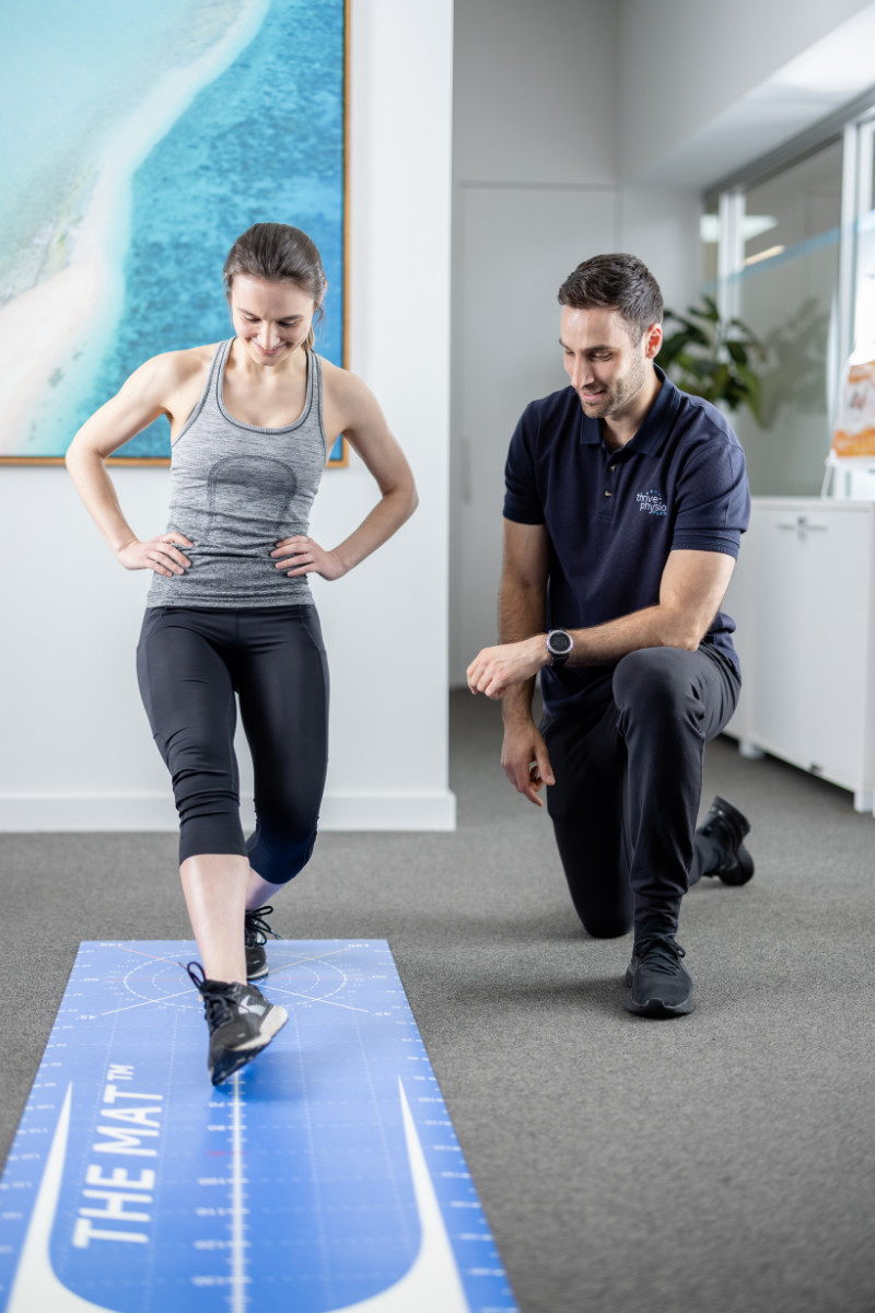 Shins splints assessment includes movement screening & power testing